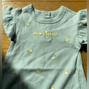 Main Squeeze Kids onesie - Green